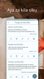Biblia Takatifu, Swahili Bible screenshot