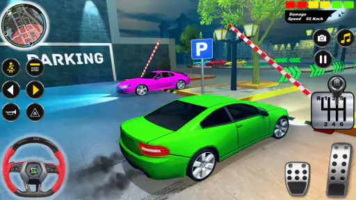 bil parkering spill: bil spill screenshot