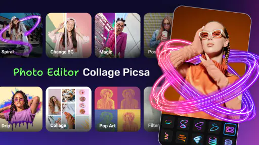 Bilde Redigering Picsa Collage screenshot