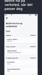 Bilhold screenshot