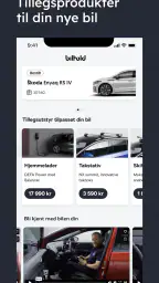 Bilhold screenshot