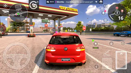 Bilparkering Kjøreskole - nett screenshot