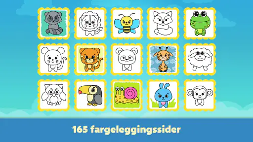 Bimi Boo Fargelegging for barn screenshot