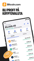 Bitcoin & Krypto DeFi Lommebok screenshot
