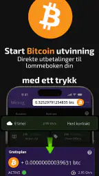 Bitcoin-utvinning(Kryptominer) screenshot