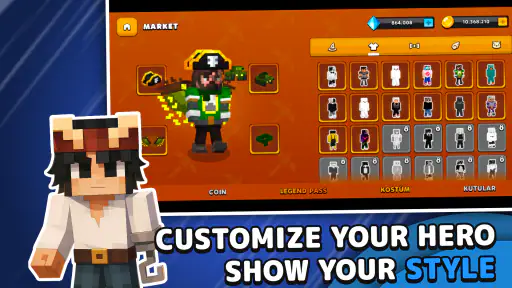 Block Legends: Spill Online screenshot