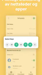 BlockSite. Unngå forstyrrelser screenshot