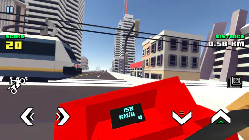 Blocky Moto Racing: Bike Rider screenshot