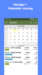 Blodtrykksmåler screenshot