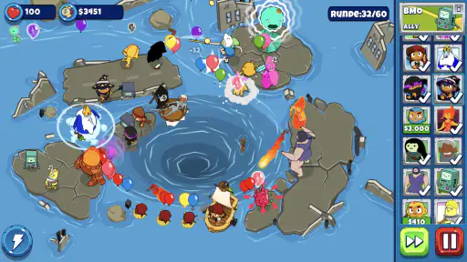 Bloons Adventure Time TD screenshot