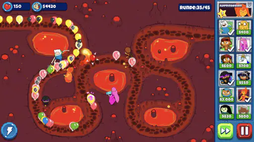 Bloons Adventure Time TD screenshot