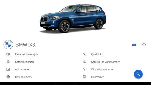 BMW Driver's Guide screenshot