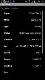 Boat Beacon - AIS Navigation screenshot