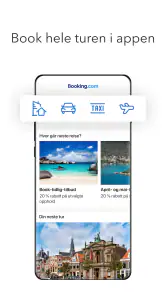Book hotell på Booking.com screenshot