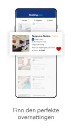 Book hotell på Booking.com screenshot
