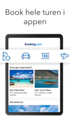 Book hotell på Booking.com screenshot