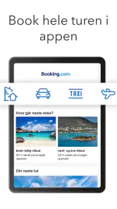 Book hotell på Booking.com screenshot