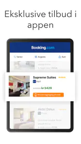 Book hotell på Booking.com screenshot