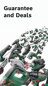 Bosch DIY: Garanti og tilbud screenshot