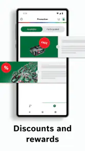 Bosch DIY: Garanti og tilbud screenshot