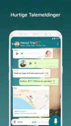 BOTIM - videoanrop og chat screenshot