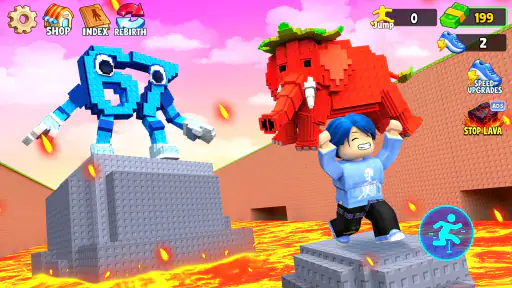 Brainrot Survive: Lava Escape screenshot