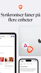 Brave nettleser og søkemotor screenshot