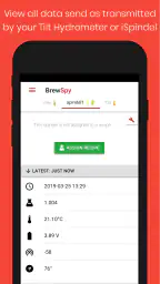 BrewSpy - iSpindel Tilt Plaato screenshot