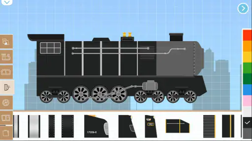 Brick Train-spill for barn screenshot