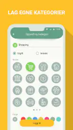 Budsjett - utgiftssporing screenshot
