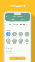 Budsjett - utgiftssporing screenshot