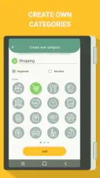 Budsjett - utgiftssporing screenshot