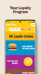 Burger King India screenshot