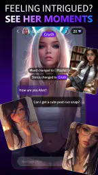 BushyAI: AI Girlfriend & Chat screenshot