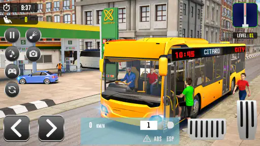busskjøring Simulatorspill 3D screenshot
