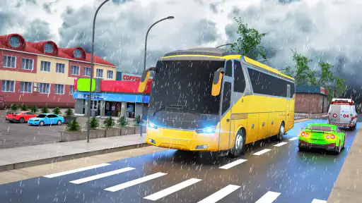 busskjøring Simulatorspill 3D screenshot