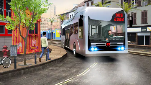 busskjøring Simulatorspill 3D screenshot