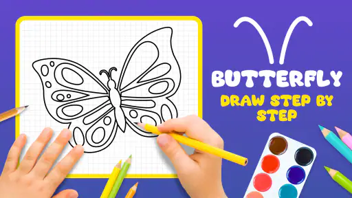 Butterfly Draw Step by Step screenshot