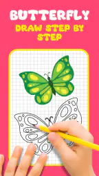 Butterfly Draw Step by Step screenshot