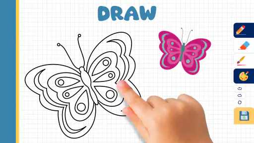 Butterfly Draw Step by Step screenshot