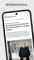 BZ Berner Zeitung Nachrichten screenshot