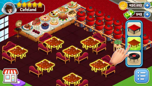 Cafeland - Restaurant Cooking screenshot