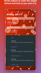 Calendar Widget Agenda Planner screenshot