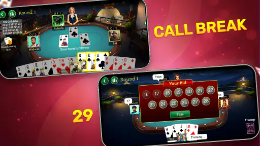 Callbreak, Ludo & 29 Card Game screenshot