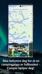 Campio - Finn og book camping screenshot
