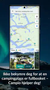 Campio - Finn og book camping screenshot