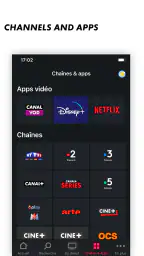 CANAL+, Live and catch-up TV screenshot