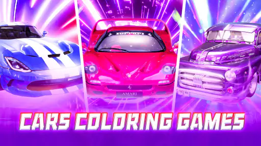 Car coloring games - Color car screenshot
