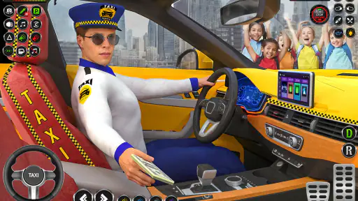 Car Driving Taxi Simulator screenshot