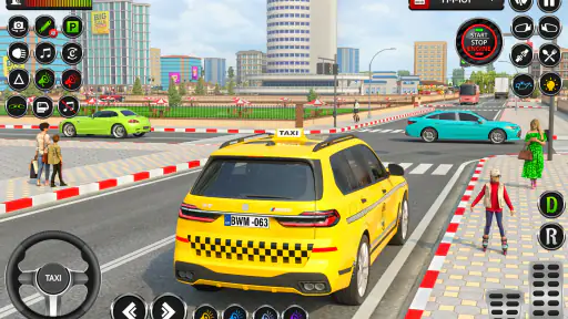 Car Driving Taxi Simulator screenshot